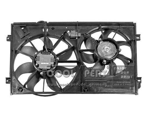 BBR AUTOMOTIVE ventiliatorius, radiatoriaus 002-60-15819